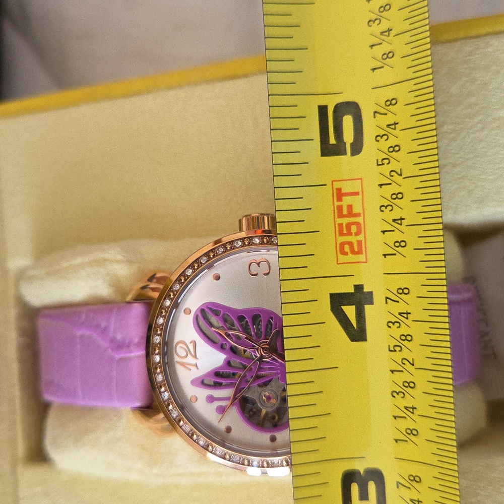 Invicta Purple Butterfly Women's Watch - Picture 5 of 5
